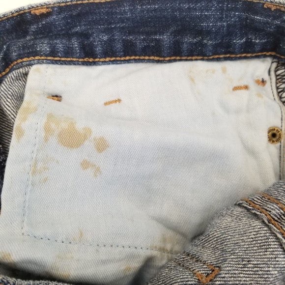 CURRENT/ELLIOT The Skinny Washboard Destroyed Jeans Size 25 - Picture 8 of 8